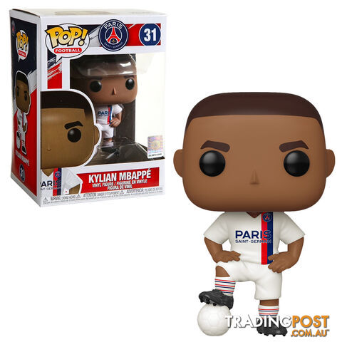 Paris Saint-Germain Kylian MbappÃ© Third Jersey Funko POP! Vinyl - Funko - Merch Pop Vinyls GTIN/EAN/UPC: 889698427968