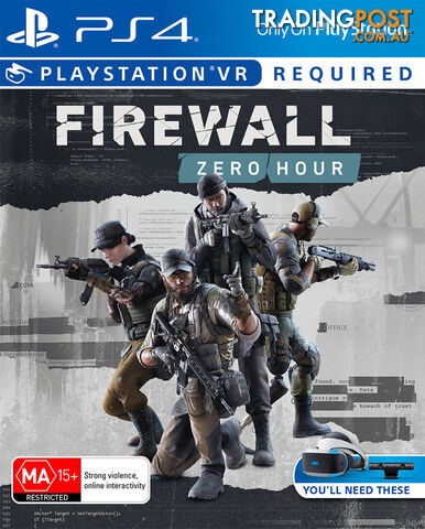 Firewall: Zero Hour (PS4, PlayStation VR) - Sony Interactive Entertainment - PS4 Software GTIN/EAN/UPC: 711719389071