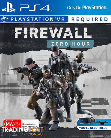 Firewall: Zero Hour (PS4, PlayStation VR) - Sony Interactive Entertainment - PS4 Software GTIN/EAN/UPC: 711719389071