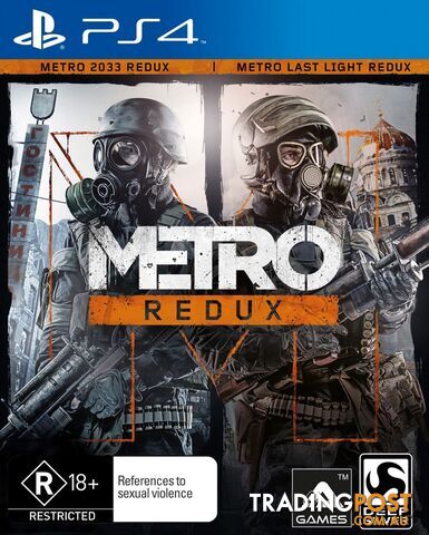 Metro Redux (Metro 2033 Redux + Metro: Last Light Redux) [Pre-Owned] (PS4) - Deep Silver - P/O PS4 Software GTIN/EAN/UPC: 4020628886141