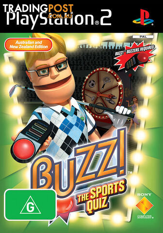 Buzz!: The Sports Quiz (Game Only) [Pre-Owned] (PS2) - Retro PS2 Software...