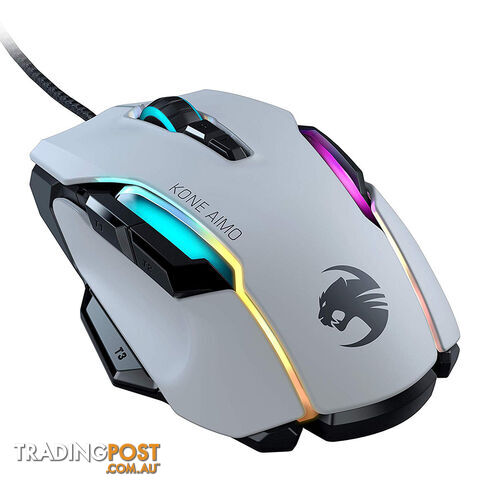 Roccat Kone AIMO Remastered White RGB Gaming Mouse - Roccat - PC Accessory GTIN/EAN/UPC: 4250288175778 - photo 4 of 5