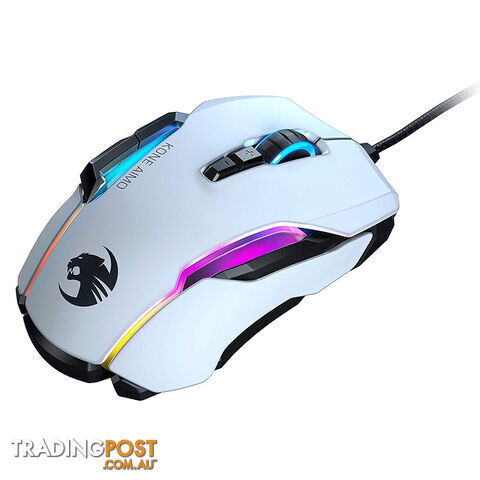 Roccat Kone AIMO Remastered White RGB Gaming Mouse - Roccat - PC Accessory GTIN/EAN/UPC: 4250288175778 - photo 3 of 5