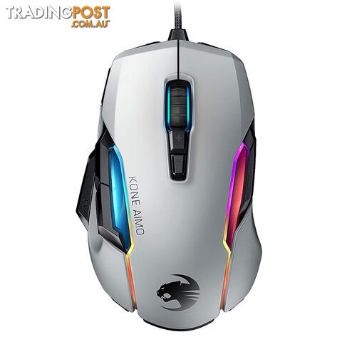 Roccat Kone AIMO Remastered White RGB Gaming Mouse - Roccat - PC Accessory GTIN/EAN/UPC: 4250288175778 - photo 2 of 5