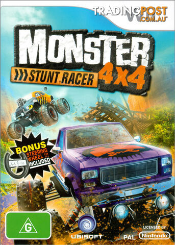 Monster 4x4: Stunt Racer [Pre-Owned] (Wii) - Ubisoft - P/O Wii Software...