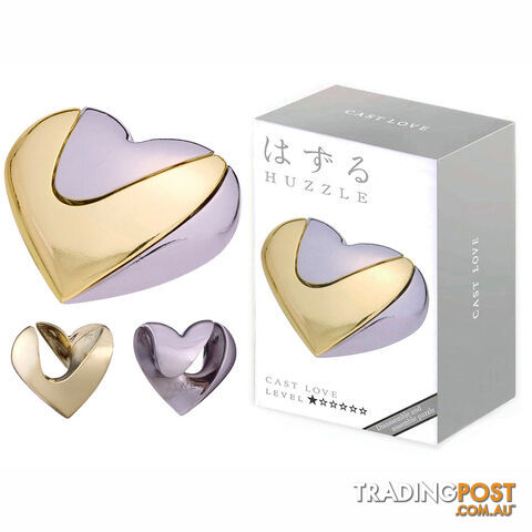 Hanayama Huzzle Level 1 Love Puzzle - Hanayama Co.,LTD. - Tabletop Puzzle Game GTIN/EAN/UPC: 779090901329