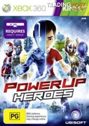 PowerUp Heroes [Pre-Owned] (Xbox 360) - Ubisoft - P/O Xbox 360 Software GTIN/EAN/UPC: 3307219932373