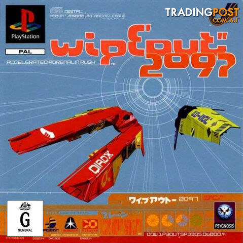 Wipeout 2097 [Pre-Owned] (PS1) - Retro PS1 Software