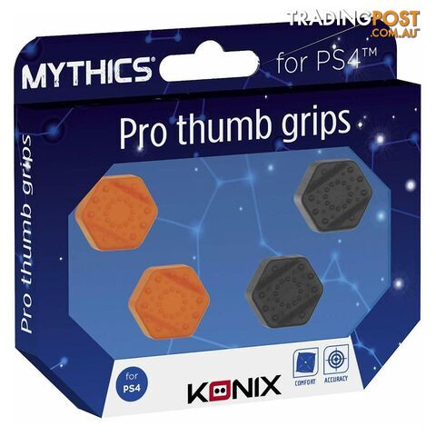 Konix Mythics Pro Thumb Grips for PS4 - Konix - Switch Accessory GTIN/EAN/UPC: 3328170274241