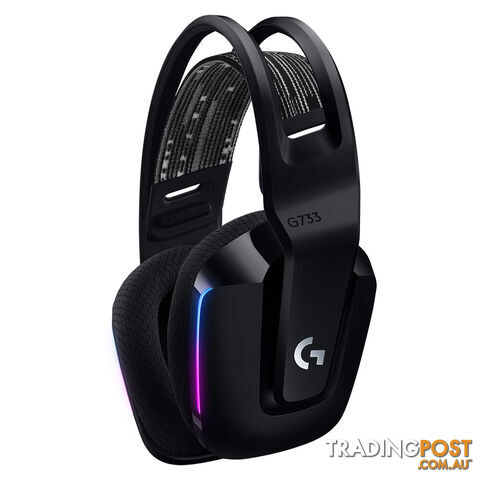 Logitech G733 Lightspeed Wireless RGB Gaming Headset (Black) - Logitech - Headset GTIN/EAN/UPC: 097855155603 - photo 2 of 3