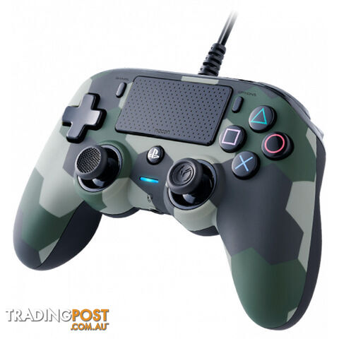Nacon Camo Green Wired Compact Controller for PlayStation 4 - Nacon - PS4 Accessory GTIN/EAN/UPC: 3499550382556 - photo 3 of 5