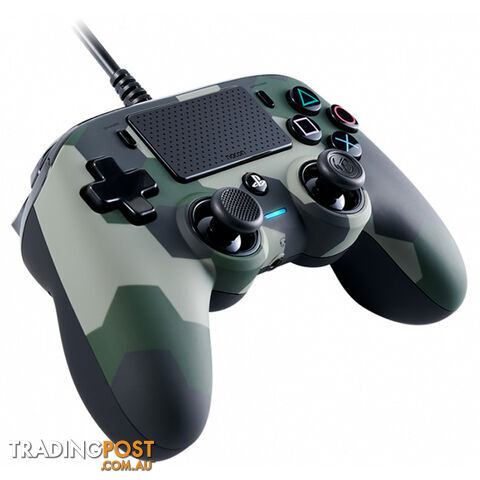 Nacon Camo Green Wired Compact Controller for PlayStation 4 - Nacon - PS4 Accessory GTIN/EAN/UPC: 3499550382556 - photo 4 of 5