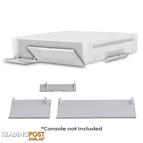 TTX Tech Wii Console Door Replacements (White) - TTX Tech - Wii Accessory GTIN/EAN/UPC: 812820036882 - photo 2 of 2