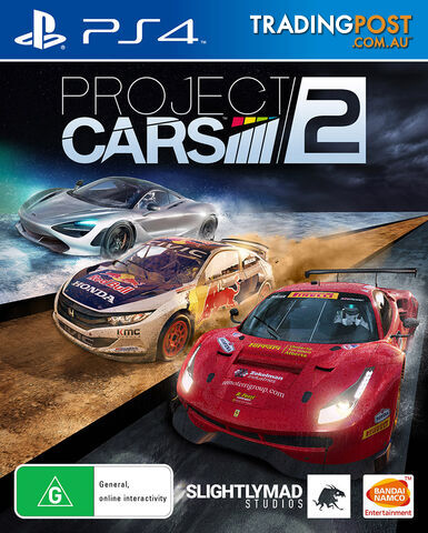 Project CARS 2 [Pre-Owned] (PS4) - Bandai Namco Entertainment - P/O PS4 Software GTIN/EAN/UPC: 3391891993500