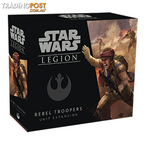 Star Wars: Legion Rebel Trooper Unit Expansion Board Game - Fantasy Flight Games - Tabletop Miniatures GTIN/EAN/UPC: 841333104474