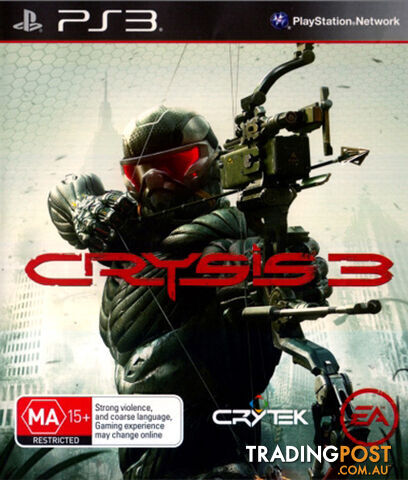 Crysis 3 [Pre-Owned] (PS3) - Electronic Arts - Retro P/O PS3 Software...