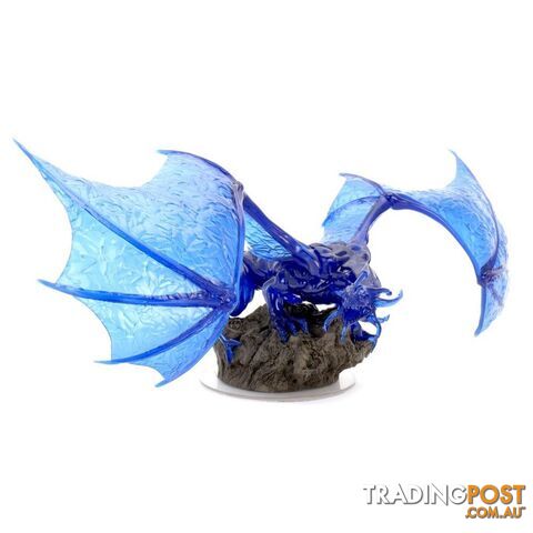Dungeons & Dragons Icons of the Realms Sapphire Dragon Premium Figure - WizKids - Tabletop Role Playing Game GTIN/EAN/UPC: 634482960196