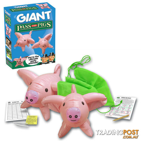 Pass The Pigs: Giant Party Edition - Winning Moves - Tabletop Board Game GTIN/EAN/UPC: 5036905019194 - photo 3 of 3