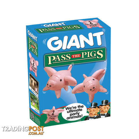 Pass The Pigs: Giant Party Edition - Winning Moves - Tabletop Board Game GTIN/EAN/UPC: 5036905019194