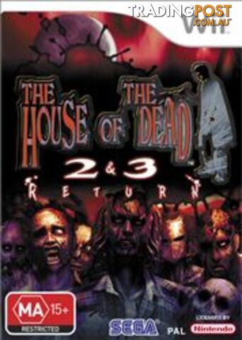 The House of the Dead 2 & 3 Return [Pre-Owned] (Wii) - SEGA - P/O Wii Software...