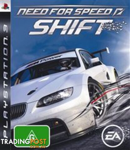 Need for Speed: Shift [Pre-Owned] (PS3) - Electronic Arts - Retro P/O PS3 Software GTIN/EAN/UPC: 5030941077262