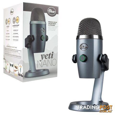 Blue Yeti Nano Professional USB Microphone - Blue - Streaming GTIN/EAN/UPC: 097855160577