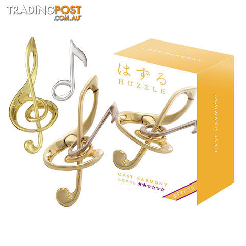 Hanayama Level 2 Cast Harmony Puzzle - Hanayama Co.,LTD. - Tabletop Puzzle Game GTIN/EAN/UPC: 779090900575