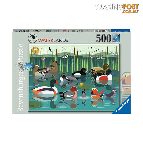 Ravensburger I Like Birds Waterlands 500 Piece Jigsaw Puzzle - Ravensburger - Tabletop Jigsaw Puzzle GTIN/EAN/UPC: 4005556164110