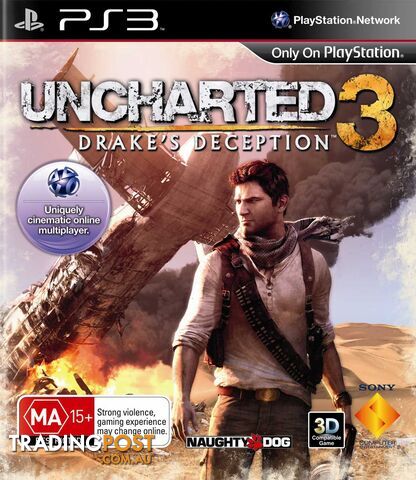 Uncharted 3: Drake's Deception [Pre-Owned] (PS3) - Sony Interactive Entertainment - Retro P/O PS3 Software GTIN/EAN/UPC: 711719123590