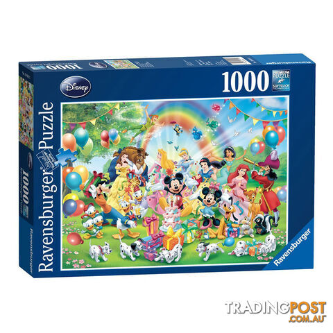 Ravensburger Disney Mickey's Birthday 1000 Piece Jigsaw Puzzle - Ravensburger - Tabletop Jigsaw Puzzle GTIN/EAN/UPC: 4005556190195