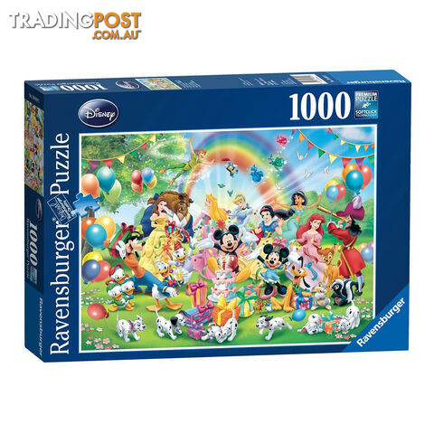 Ravensburger Disney Mickey's Birthday 1000 Piece Jigsaw Puzzle - Ravensburger - Tabletop Jigsaw Puzzle GTIN/EAN/UPC: 4005556190195