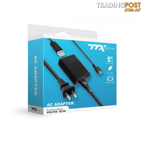 TTX Tech AC Power Adapter for PSVita 2000 - TTX Tech - PS Vita Accessory GTIN/EAN/UPC: 849172012486