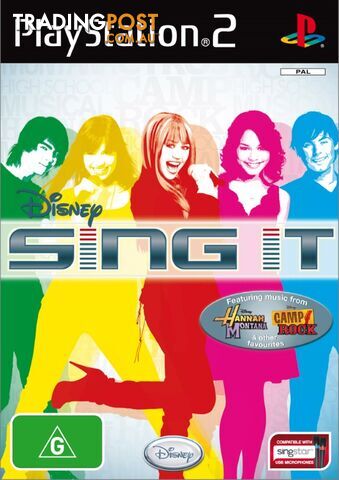 Disney Sing It [Pre-Owned] (PS2) - Retro PS2 Software GTIN/EAN/UPC:...
