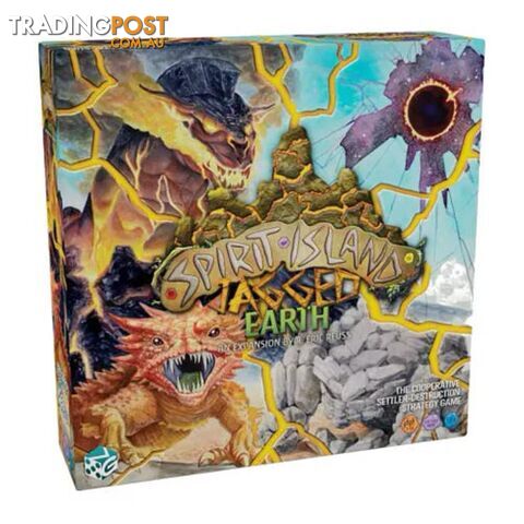 Spirit Island: Jagged Earth Expansion Board Game - Greater Than Games - Tabletop Board Game GTIN/EAN/UPC: 850008736025