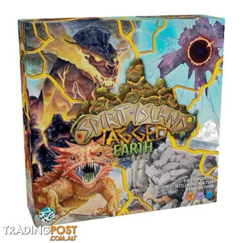 Spirit Island: Jagged Earth Expansion Board Game - Greater Than Games - Tabletop Board Game GTIN/EAN/UPC: 850008736025