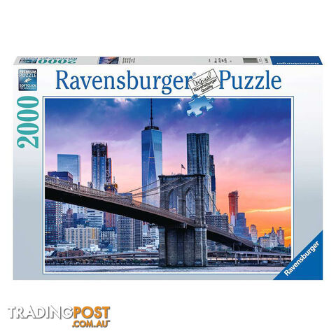 Ravensburger New York Skyline 2000 Piece Jigsaw Puzzle - Ravensburger - Tabletop Jigsaw Puzzle GTIN/EAN/UPC: 4005556160112