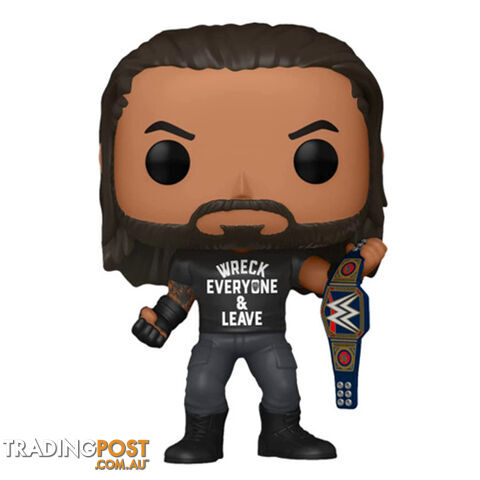 WWE Roman Reigns with Wreck Everyone Shirt Metallic POP! Vinyl - Funko - Merch Pop Vinyls GTIN/EAN/UPC: 889698573092 - photo 2 of 2