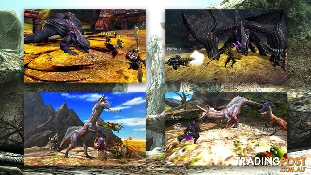 Monster Hunter 4 Ultimate [Pre-Owned] (3DS) - Capcom - P/O 2DS/3DS Software GTIN/EAN/UPC: 9318113993609 - photo 4 of 4
