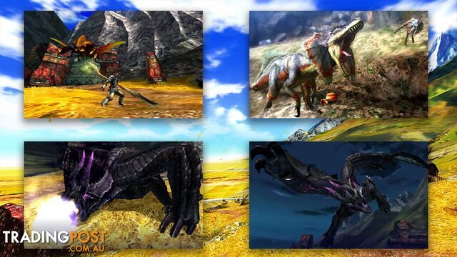 Monster Hunter 4 Ultimate [Pre-Owned] (3DS) - Capcom - P/O 2DS/3DS Software GTIN/EAN/UPC: 9318113993609 - photo 2 of 4