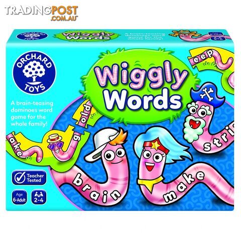 Wiggly Words Puzzle Game - Orchard Toys - Tabletop Board Game GTIN/EAN/UPC: 5011863001818