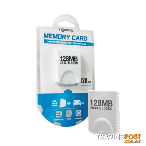 Tomee 128mb Memory Card for Gamecube & Wii - Tomee - Retro GameCube Accessory...