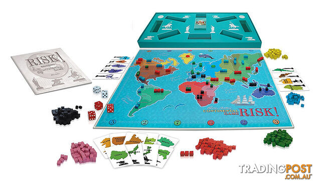 Risk! 1959 First Edition Classic Board Game - Hasbro Gaming - Tabletop Board Game GTIN/EAN/UPC: 714043011212 - photo 2 of 2