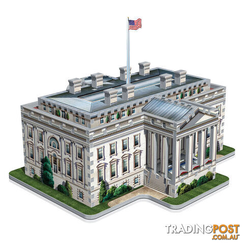 Wrebbit 3D The White House 490 Piece Jigsaw Puzzle - Wrebbit Puzzles - Tabletop Puzzle Game GTIN/EAN/UPC: 665541010071 - photo 3 of 7