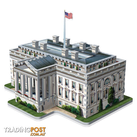 Wrebbit 3D The White House 490 Piece Jigsaw Puzzle - Wrebbit Puzzles - Tabletop Puzzle Game GTIN/EAN/UPC: 665541010071 - photo 4 of 7