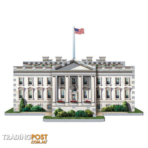 Wrebbit 3D The White House 490 Piece Jigsaw Puzzle - Wrebbit Puzzles - Tabletop Puzzle Game GTIN/EAN/UPC: 665541010071 - photo 5 of 7