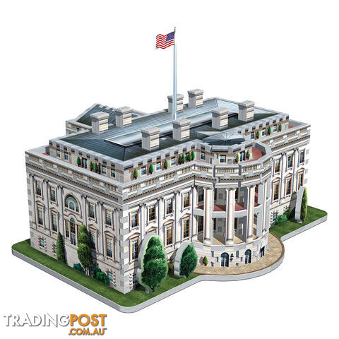 Wrebbit 3D The White House 490 Piece Jigsaw Puzzle - Wrebbit Puzzles - Tabletop Puzzle Game GTIN/EAN/UPC: 665541010071 - photo 2 of 7