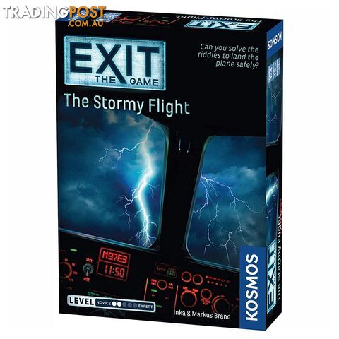 Exit the Game The Stormy Flight Board Game - Thames & Kosmos - Tabletop Board...