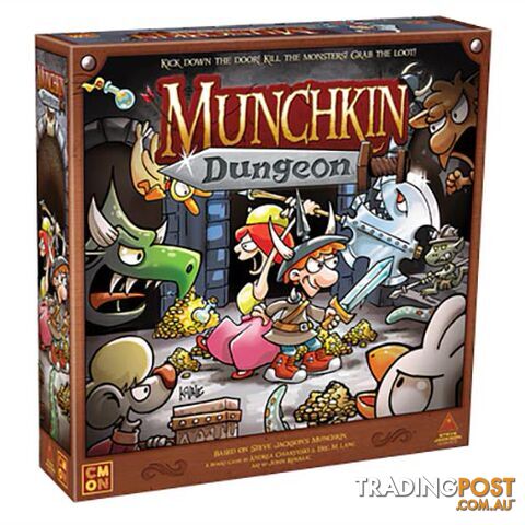 Munchkin Dungeon Board Game - CoolMiniOrNot - Tabletop Board Game GTIN/EAN/UPC: 889696010421