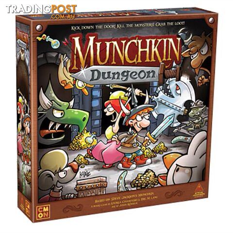 Munchkin Dungeon Board Game - CoolMiniOrNot - Tabletop Board Game GTIN/EAN/UPC: 889696010421