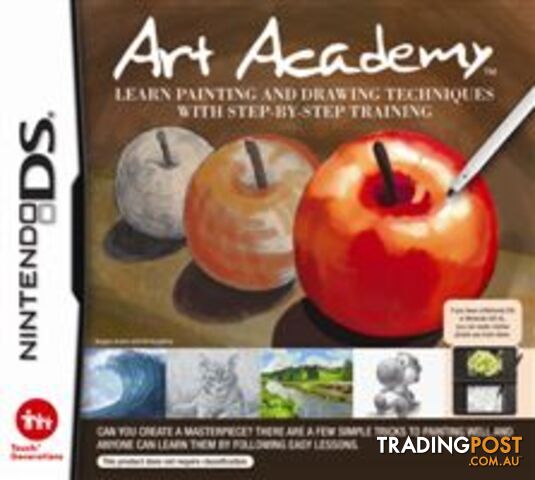 Art Academy Touch! Generations [Pre-Owned] (DS) - Nintendo - P/O DS Software GTIN/EAN/UPC: 045496741020